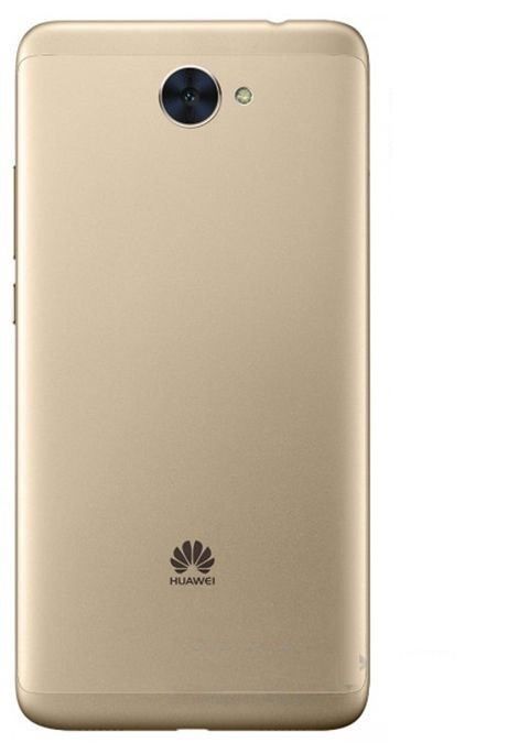 Задняя крышка Huawei Y7 2017 (TRT-L21), Nova Lite Plus золотистая, Оригинал Китай 11817 фото