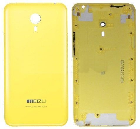 Задняя крышка для Meizu M1 Note желтая 06810 фото