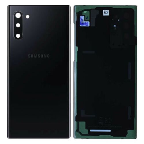 Задня кришка для Samsung N970F Galaxy Note 10 чорна зі склом камери, Оригінал Китай 22871 фото