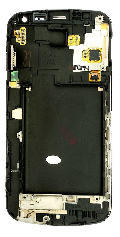 Дисплей для Samsung i9250 Galaxy Nexus с рамкой черный 02546 фото