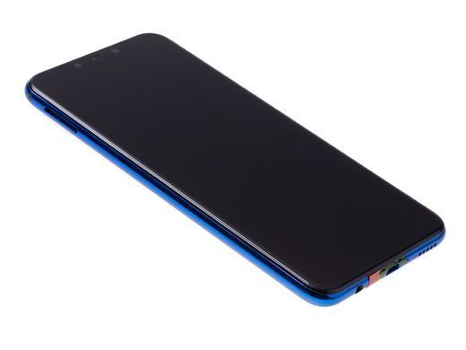 Дисплей для Huawei P Smart Plus INE-LX1, INE-LX2, Nova 3i з рамкою синій, з аккумулятором, Оригінал 02352BUH 21906 фото