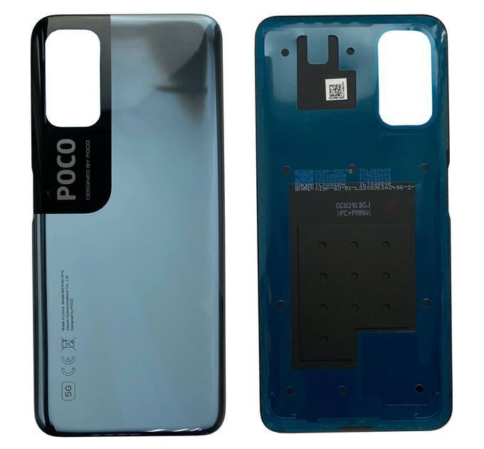 Задняя крышка для Xiaomi Poco M3 Pro, M3 Pro 5G черная 05017 фото