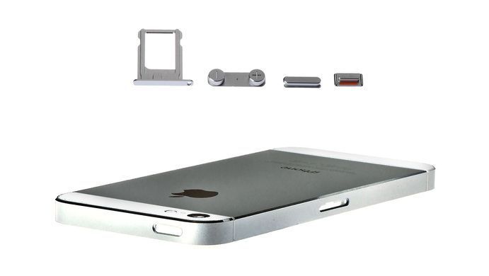 Корпус Apple iPhone 5 белый 03207 фото