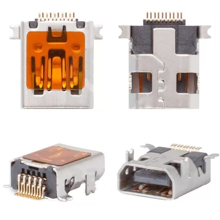 Розьєм зарядки (коннектор) Fly DS103, DS105, DS107, DS113, DS120, E130, E145, TS105, TS90, 10 pin, Mini-USB Type-B 33125 фото