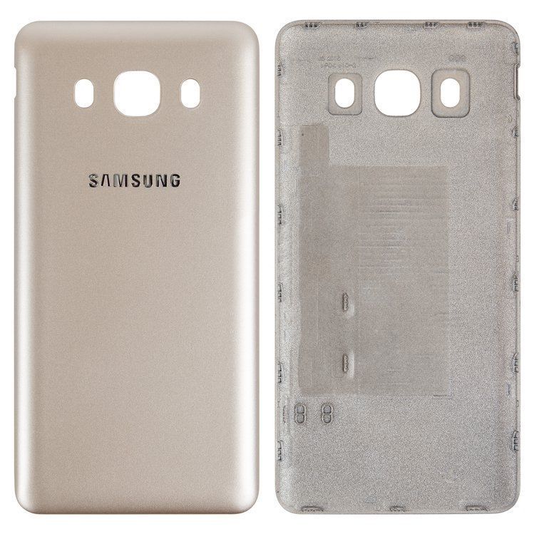 Задняя крышка для Samsung J510F Galaxy J5 (2016) золотистая 08409 фото
