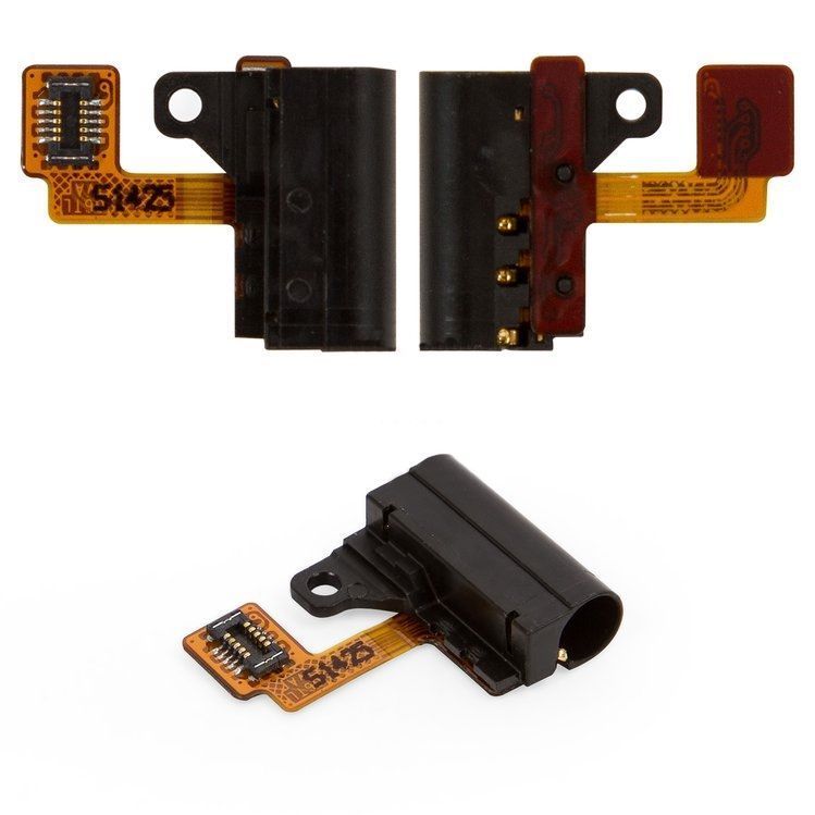 Шлейф для Huawei Ascend G6 3G (G6-U10), G6 4G (G6-L11) з розьємом навушників 03654 фото