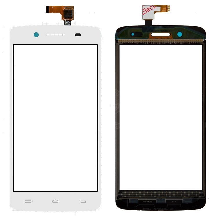 Сенсор (тачскрин) Prestigio MultiPhone PAP 5507 DUO белый 04134 фото