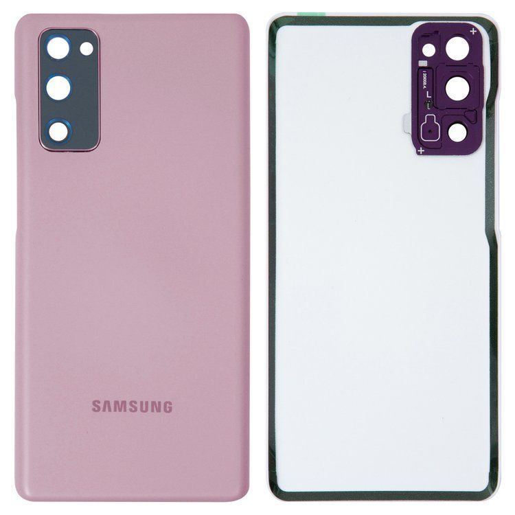 Задняя крышка Samsung G780 Galaxy S20 FE, G781 Galaxy S20 FE 5G фиолетовая, Cloud Lavender со стеклом камеры Оригинал Китай 34029 фото