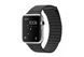 Ремешок для смарт-часов Apple Watch 42/44mm Leather Loop Black 14685 фото 1