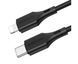Кабель Borofone BX49 Type-C на Lightning 1m 3A черный 25849 фото 1
