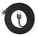 Кабель Baseus Cafule Cable Lightning 1.5A (2m) Black (CALKLF-CG1) 20786 фото 1