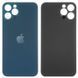 Задняя крышка для Apple iPhone 12 Pro синяя, с большим отверстием под камеру 32524 фото