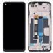 Дисплей для Realme 8 5G, Realme 8s 5G с рамкой черный, RMX3241 30739 фото