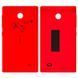 Задняя кришка для Nokia X Dual Sim (RM-980) красная Оригинал Китай 08675 фото
