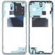 Рамка корпусу для Xiaomi Redmi Note 10, Redmi Note 10S зелена, Aqua Green (Lake Green) 31619 фото