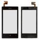 Сенсор (тачскрин) Nokia Lumia 520, Lumia 525 и рамкой черный Оригинал Китай 01632 фото 1