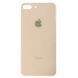Задняя крышка для Apple iPhone 8 Plus золотистая, с большим отверстием под камеру, копия высокого качества 21184 фото