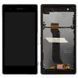 Дисплей Sony C6916 Xperia Z1s з рамкою чорний 00940 фото 2