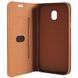 Чехол-книжка Florence TOP №2 Samsung J330 J3 (2017) под кожу коричневый 14059 фото 3