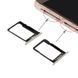 Держатель Sim-карты и карты памяти Huawei Mate 7 Ascend JAZZ-L09 золотистый, комплект 2 шт. 11673 фото