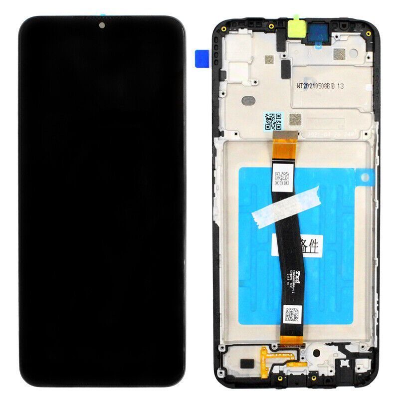 Дисплей для Samsung A226 Galaxy A22 2021 5G с рамкой черный 27445 фото