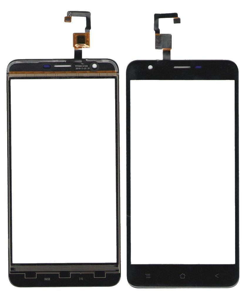 Сенсор (тачскрин) Blackview E7, E7S черный 07810 фото