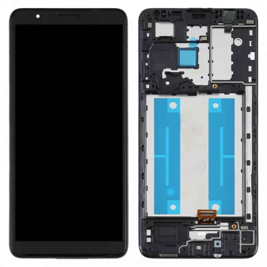 Дисплей для Samsung A013F Galaxy A01 Core с рамкой черный Оригинал Китай 25615 фото