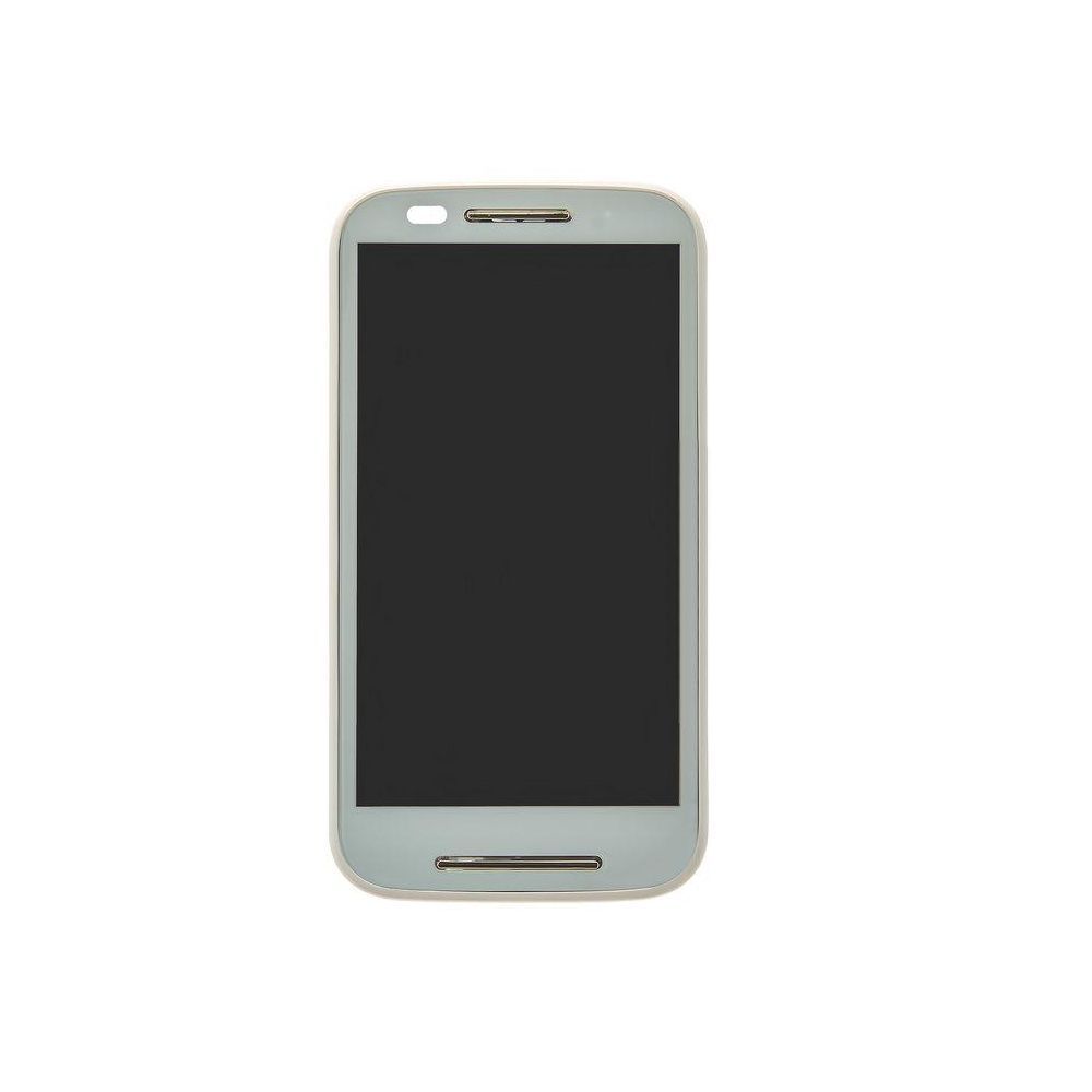 Дисплей для Motorola Moto E (XT1021, XT1022, XT1025) с рамкой белый 07961 фото