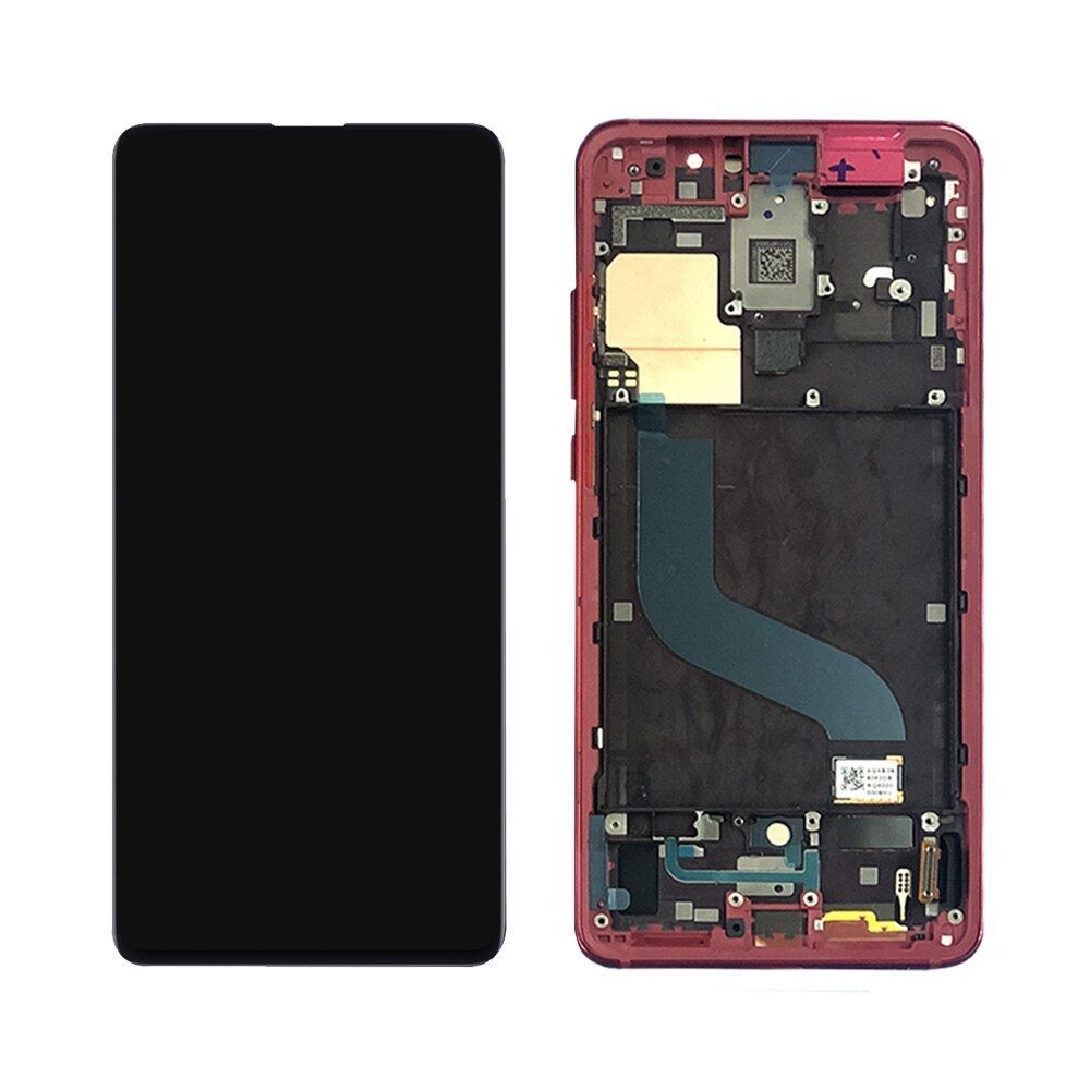 Дисплей для Xiaomi Mi9T, Mi 9T, Mi 9T Pro, Mi9T Pro, Redmi K20, Redmi K20 Pro с рамкой красный, Red Flame, OLED 22055 фото