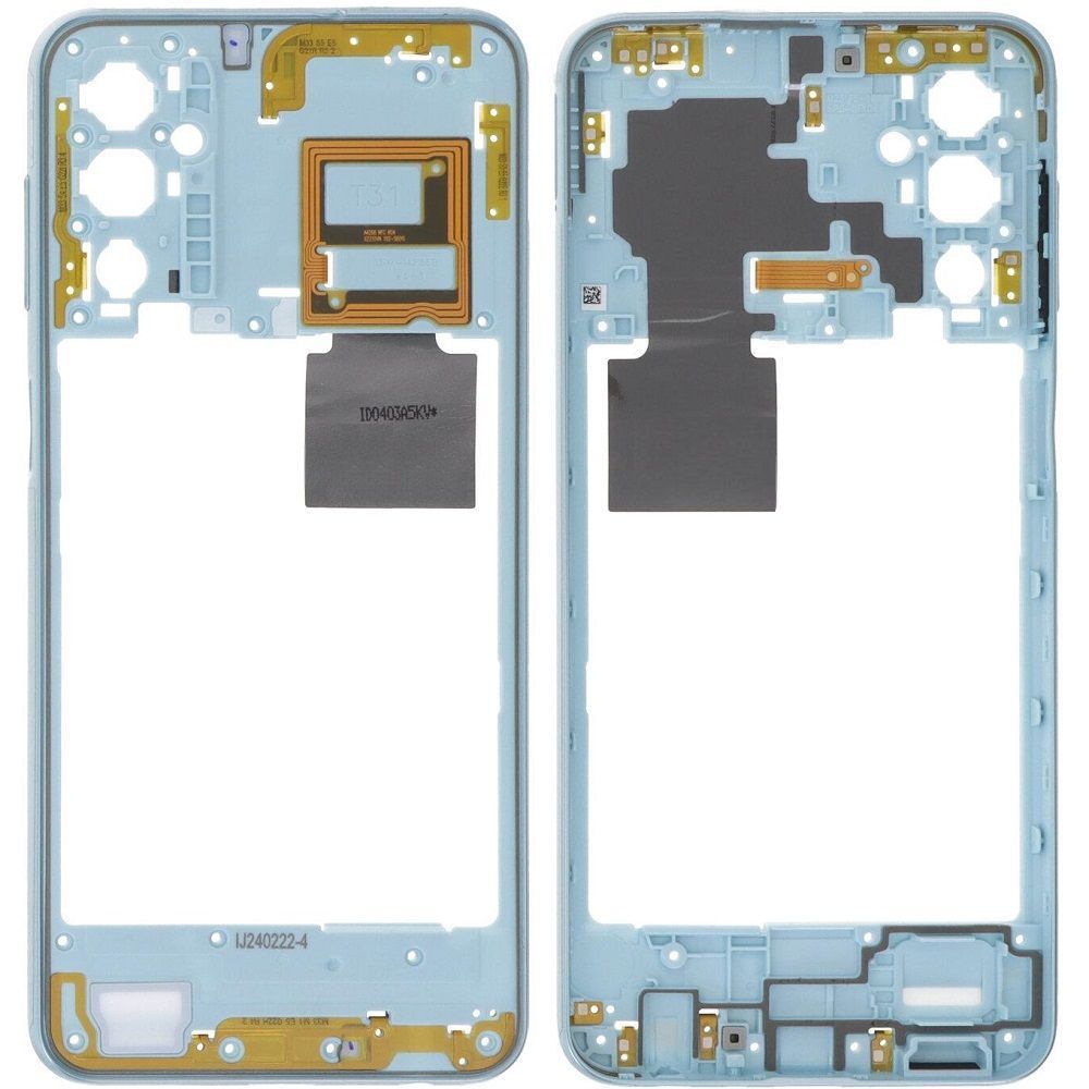 Рамка корпуса Samsung M236 Galaxy M23 5G голубая, Light Blue 33824 фото