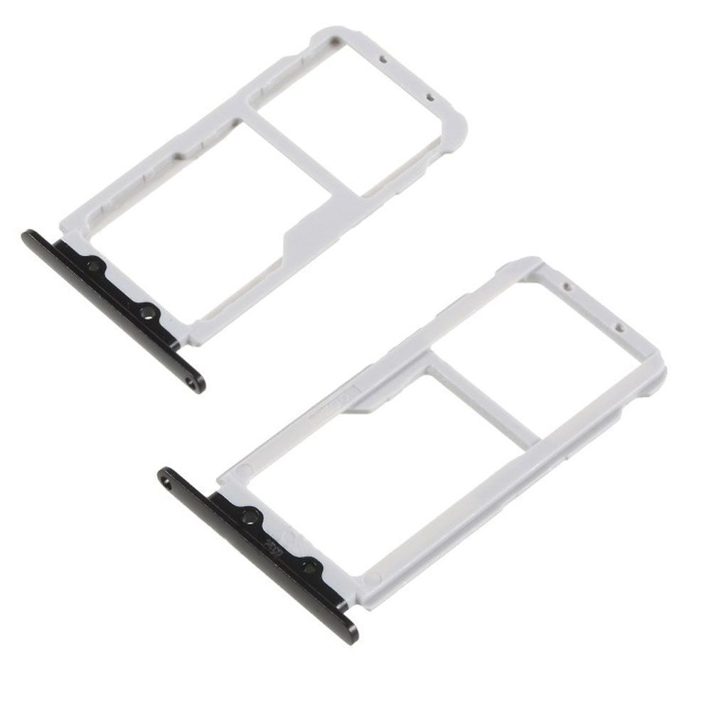 Держатель Sim-карты и карты памяти Huawei V10 черный 11468 фото