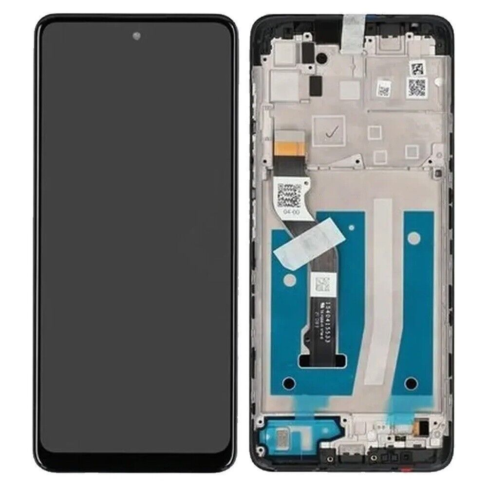Дисплей для Motorola XT2133 G60s с рамкой черный Оригинал Китай 27177 фото