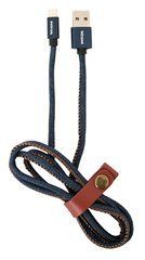 Кабель Wesdar T8 microUSB 1m 2A Denim 15601 фото