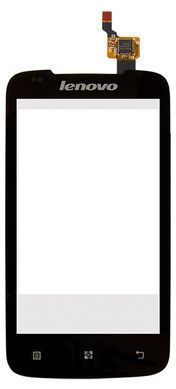 Сенсор (тачскрин) Lenovo A356 черный 00671 фото