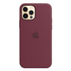 Чехол силиконовый Silicone Case для Apple iPhone 12, iPhone 12 Pro Marsala 21518 фото