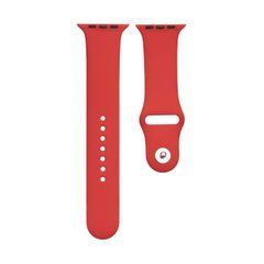 Ремешок для смарт-часов Apple Watch Silicone Classic 42/44/45/49mm Red 28795 фото