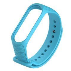 Ремешок Xiaomi для Mi Band 3, Mi Band 4 Fluted Голубой 14096 фото