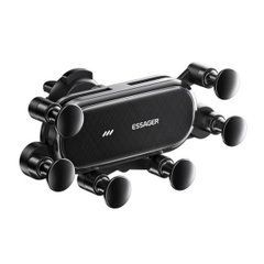 Автотримач Essager Vios Gravity Car Mount Phone Holder чорний 16564 фото