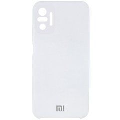 Чехол силиконовый Silicone Case для Xiaomi Redmi Note 10 Pro (2020) White 23892 фото