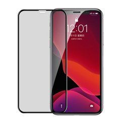 3D Защитное стекло Baseus для iPhone XS Max, iPhone 11 Pro Max, черное, Curved Screen With Crack Resistant Edges And Anti Spy Function SGAPIPH65-CTG01 15129 фото