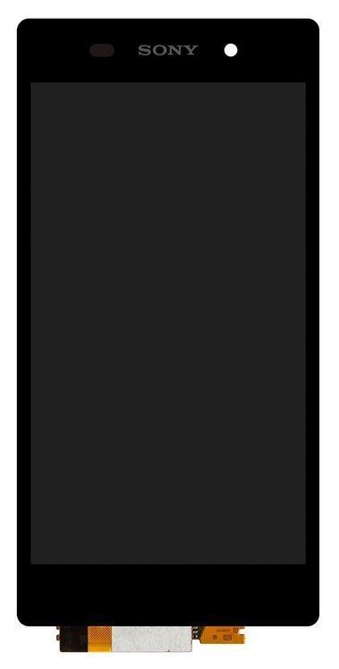 Дисплей Sony C6902, C6903, C6906, C6943 Xperia Z1 черный 00935 фото