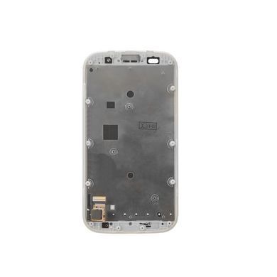 Дисплей для Motorola XT1021 Moto E (XT1022, XT1025) з рамкою білий 07961 фото