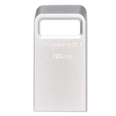 Флеш память Kingston USB 16Gb DTMicro Type-A Metal USB 3.1,3.0 17310 фото