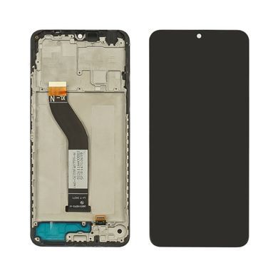 Дисплей для Xiaomi Redmi A4 5G з рамкою чорний Оригінал Китай 32871 фото