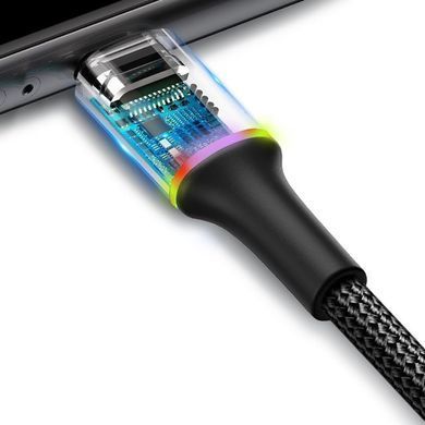 Кабель Baseus Halo Cable Type-C 2A (2m) Black (CATGH-C01) 15485 фото
