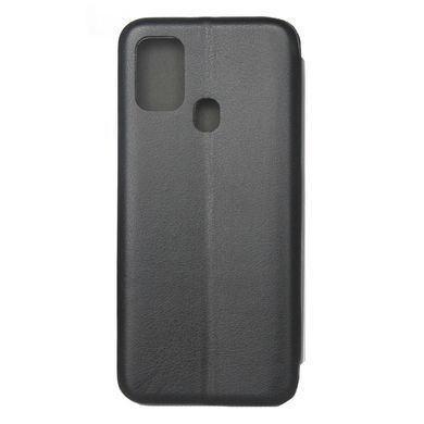 Чехол-книжка Premium Case под кожу Oppo A53 (2020) черный 21859 фото