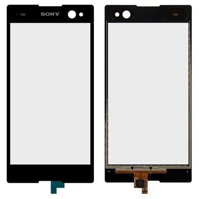 Сенсор (тачскрин) Sony D2502 Xperia C3 Dual черный 00521 фото