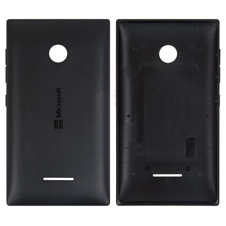 Задняя кришка для Microsoft (Nokia) Lumia 435 / Lumia 532 (RM-1069) черная Оригинал Китай 08620 фото