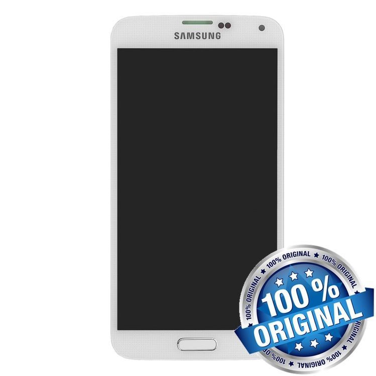 Дисплей для Samsung G900 Galaxy S5 белый (GH97-15959A) Оригинал 02677 фото