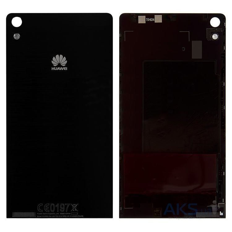 Задняя крышка для Huawei Ascend P6-U06 черная 03727 фото